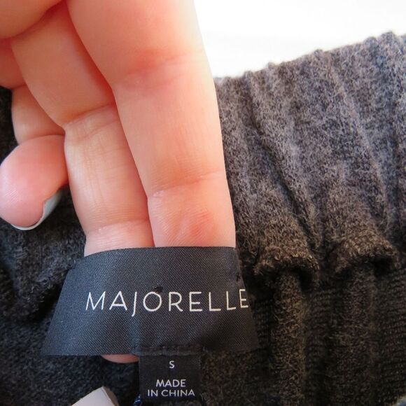 Majorelle Revolve Womens Small Missy High Waist Charcoal Gray Jogger Pants - Picture 5 of 15